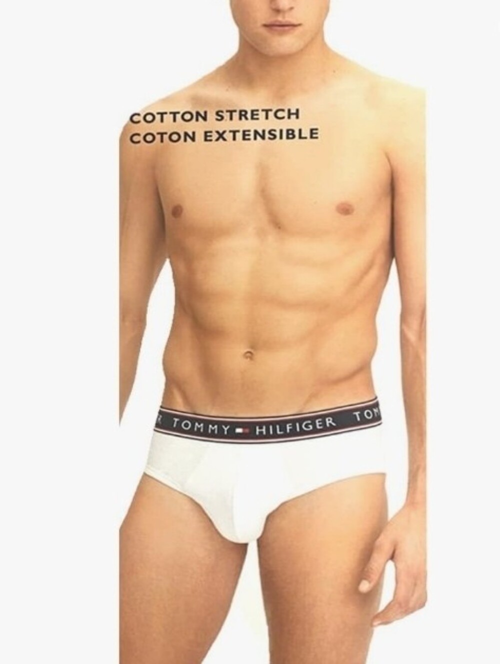 Tommy Hilfiger 4PK Men's Cotton Stretch Briefs Underwear